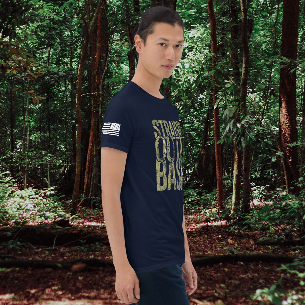 Straight Outta Basic - Navy Tee